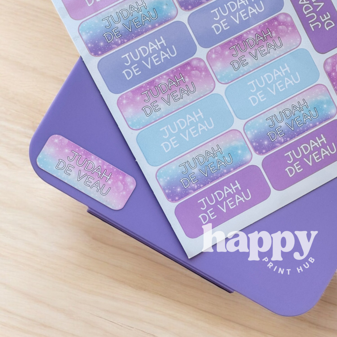 School Labels | Extra Large Size