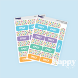 School Labels | Extra Large Size